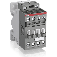 Контактор ABB AF09-30-10-11, Uк=24...60VAC/DC, 9А (25A по AC-1), 1NO вспомогательный контакт
