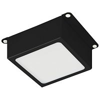 Светильник светодиодный SPO-646-3-4K-B6 36Вт 4000К 3420Лм 89х89мм грильято 100х100 домино черный 6 кубиков драйвер