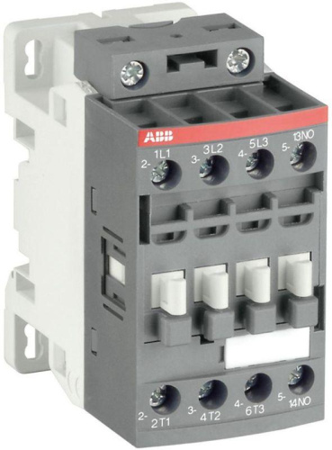 Контактор ABB AF16Z-22-00-21 24...60VAC/DC, 2NO+2NC 30A, для управ. от ПЛК без всп.контактов