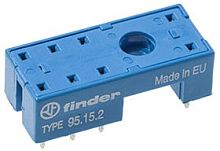 Розетка Finder 95152SMA с металлическим удерживающим зажимом для реле 40.51, 40.52, 40.61, 40.62, 41.52, 41.61, 41.81