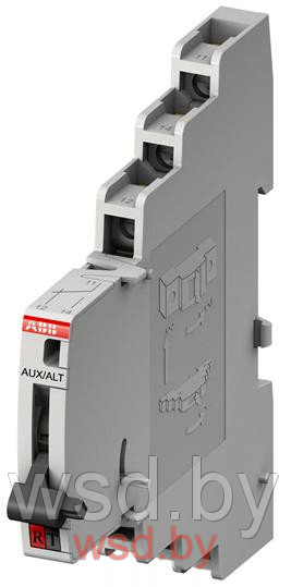 Блок-контакт универсальный S800-AUX/ALT для S800, 2 перекл. контакта, 0,5М ABB