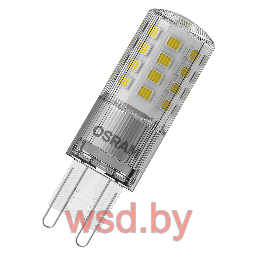 Лампа светодиодная LEDSPIN403XD 4W/827 230V G9 4X1 OSRAM