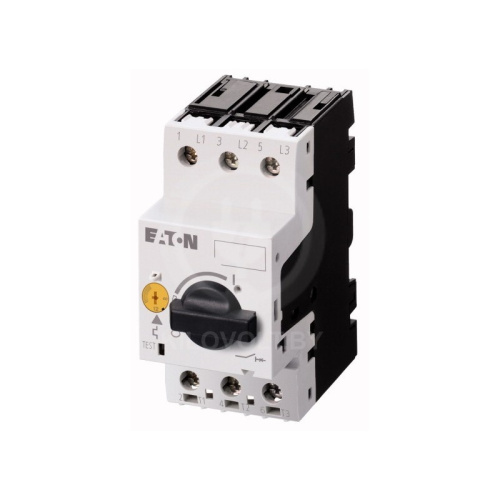 Авт. выключатель EATON PKM0-25, 3P, 25A, 400VAC, 50kA, без теплового расцепителя It, Ie=388A, 12.5kW(415VAC), управление рукояткой
