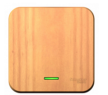 BLANCA Открытой Установки 1-клавишный выключатель с подсветкой, 10А, 250B, ЯСЕНЬ (Schneider Electric) Systeme Electric