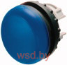 Головка синего светового индикатора Titan M22-L-B, IP67. Фото N2