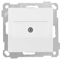 Заглушка Mutlusan, белая