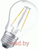 Лампа светодиодная LEDSCLP40D 5W/840 230V FIL E27 10X1 OSRAM
