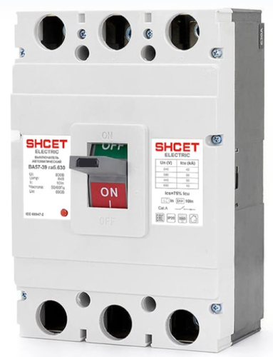 Автоматический выключатель SHСET ВА57-39 габ.630 630А Автоматический выключатель SHСET ВА57-39 габ.630 630А