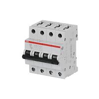 Автоматический выключатель ABB S204-C50 4P C 50A 6kA 4M