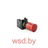 Кнопка аварийной остановки CP 30mm,  разблок. поворотом, 1NC, 4A 230V AC15, 22mm, IP65