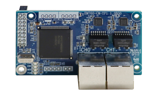 Коммуникационная плата EM760-CM-TP1, интерфейс Modbus TCP, для EM760 фото 2