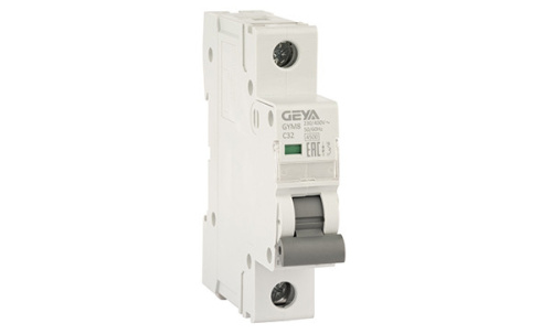 АВТ. ВЫКЛ. GYM9HDC-1P-6C, 1P, 6A, ХАР-КА C, 6KA, 250VDC, 1M