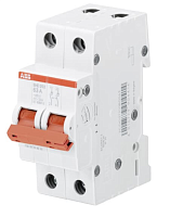 Выключатель нагрузки SHD202/32, 2P, 32A, 10kA, 2M ABB