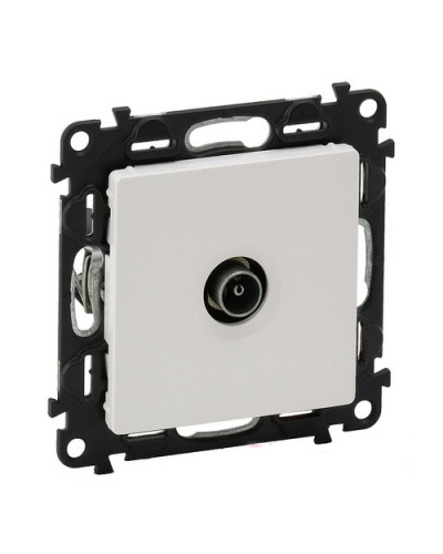 Legrand Valena Life - Розетка TV проходная 1,5dB/14dB, 0-2400MHz, белая (индивидуальная упаковка)
