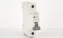Автоматический выключатель GEYA GYM8-1P-25B, 1P, 25A, хар-ка B, 4,5kA, 1M, без подкл. AU8, AL8