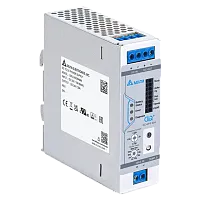 Модуль бесперебойного питания Delta CliQ M DC-UPS, 18_30VDC / 24VDC, 480W, 20A, без батарей, винт.клеммы, ал.корпус