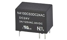 Реле Forward Relay N4100CHS3DC24AC, 1CO, 3A(125VAC/30VDC), 24VDC, Ag, для печатных плат, IP67