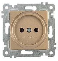 Розетка Mutlusan Rita 2P, золото доре