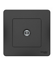 BLANCA Скрытой Установки КОННЕКТОР ТВ, АНТРАЦИТ (Schneider Electric) Systeme Electric