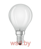 Лампа светодиодная LEDSCLP40D 5W/840 230V GLFR E14 10X1 OSRAM