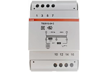 Трансформатор модульный ABB TS 25/12-24C, 230/24 (2х12)В, 25ВА, 4М