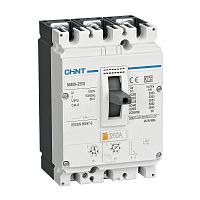 Автоматический выключатель CHINT NM8N-250Q TM 3P 160А 70кА с рег. термомаг. расцепителем (R)