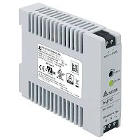 Блок питания импульсный Delta Sync, 30W, 1.25А, 85_264VAC (120_375VDC) / 24VDC, DIN35, винт.клеммы, пл.корпус