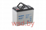Батарея аккумуляторная Acumax AMG50-12, 12V/50Ah, 211x229x138 HxLxW, 16.6kg, 10-12лет
