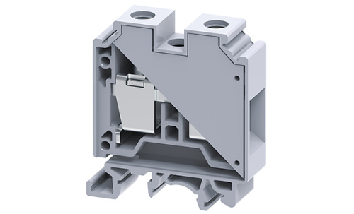 Клемма проходная Connectwell CTS35UN /16x50,5mm, винтовая, 2 присоед., 35mm2, 125A, 1000V, серая Клемма проходная Connectwell CTS35UN /16x50,5mm, винтовая, 2 присоед., 35mm2, 125A, 1000V, серая