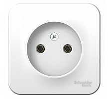 BLANCA Открытой Установки РОЗЕТКА без заземления без шторок, 16А, 250В, БЕЛЫЙ (Schneider Electric) Systeme Electric