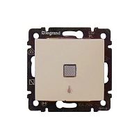 Legrand Valena - Кнопка с подсветкой и пиктограммой лампы, слоновая кость