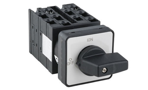 Переключатель Kripal UKT0-5-8346/E, 10P, 20A, тип 0-1, 10NO на 1, на дверь, фронт IP65