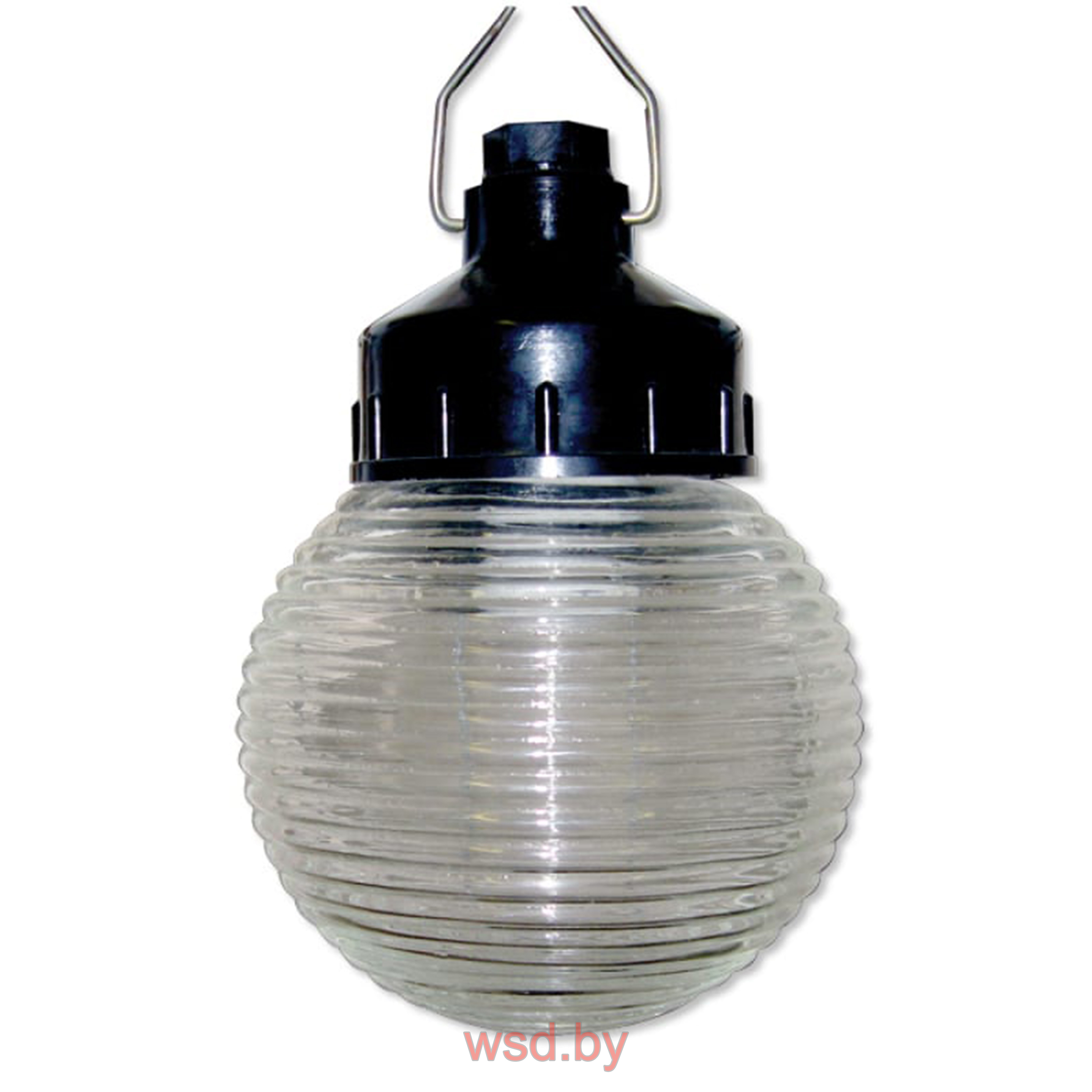 Светильник НСП 01-60-003 подвесной Гранат стекло IP44 E27 max 60Вт D150 шар (без лампы)