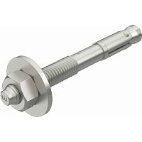 Анкерный болт BZ-U8-10-21/75A4, L=75мм, F=2.4кН, нерж. сталь (OBO Bettermann)