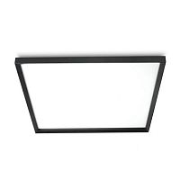 Светильник светодиодный SPO-14-38-4K-BL 38Вт 4000К 3600Лм IP40 588x588 матовый черный грильято