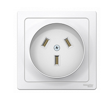 BLANCA Скрытая установка РОЗЕТКА СИЛОВАЯ 2Р+N, 32А, 250В, БЕЛЫЙ SE (Schneider Electric) Systeme Electric