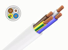 Провод ПВС 4х10,0 белый