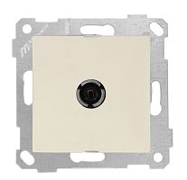 Розетка Mutlusan Rita TV, оконечная, слоновая кость Розетка Mutlusan Rita TV, оконечная, слоновая кость