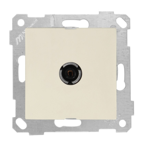 Розетка Mutlusan Rita TV, оконечная, слоновая кость Розетка Mutlusan Rita TV, оконечная, слоновая кость