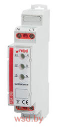 Индикатор RLK-3K, 400/230VAC, 1 красный + 1 желтый +1 зеленый LED, 1M