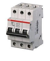 Автоматический выключатель ABB S203P-C20 3P C 20A 25kA 3M