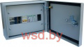 ШУН-1 Шкаф управления нагрузкой однофазный, диапазон контролируемой мощности 0,5-5 кВт, счетчик числа отключений, функция блокировки включения нагрузки, выключатель нагрузки 25А, контактор 25А 230В AC IP54. Фото N2