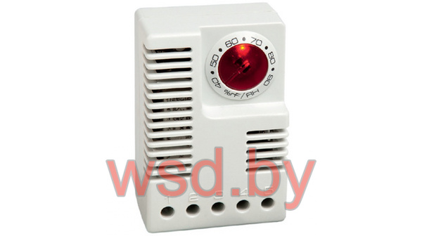 Гигростат электронный EFR-012, 40-90% влажности, 230В, 8А, 1 перекл. контакт, IP20