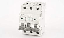 Автоматический выключатель GEYA GYM9-3P-63D, 3P, 63A, хар-ка D, 6kA, 3M