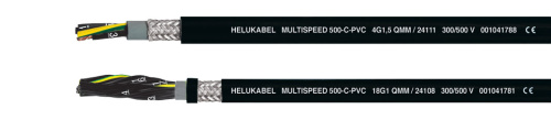Кабель MULTISPEED® 500-C-PVC для буксируемых цепей 4х2,5