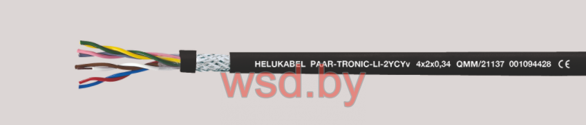 Кабель PAAR-TRONIC-Li-2YCYv PE 4x2x0.5