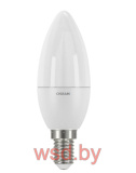 Лампа светодиодная LCCLB60 7W/840 230V FR E14 10X1 RU OSRAM