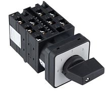 Переключатель Kripal UKT0-2-8242/E, 1P, 20A, тип 0-1-2-3-4, 1NO на 1_4, на дверь, фронт IP65