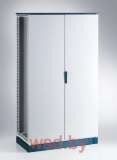 Дверь двойная ENUX 2000x800(400+400)мм (ВxШ) с 2 передними стойками, IP55