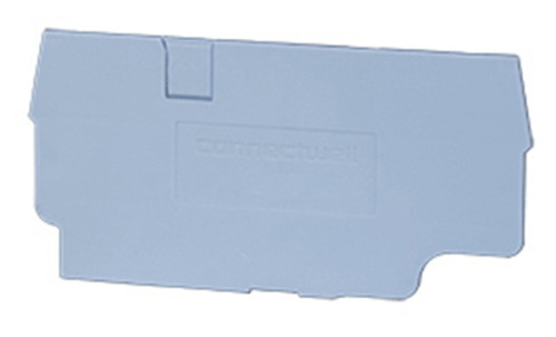 Крышка концевая Connectwell EPCP1.5/4 /1,5mm, для клемм CP1.5/4,CPG1.5/4, серая